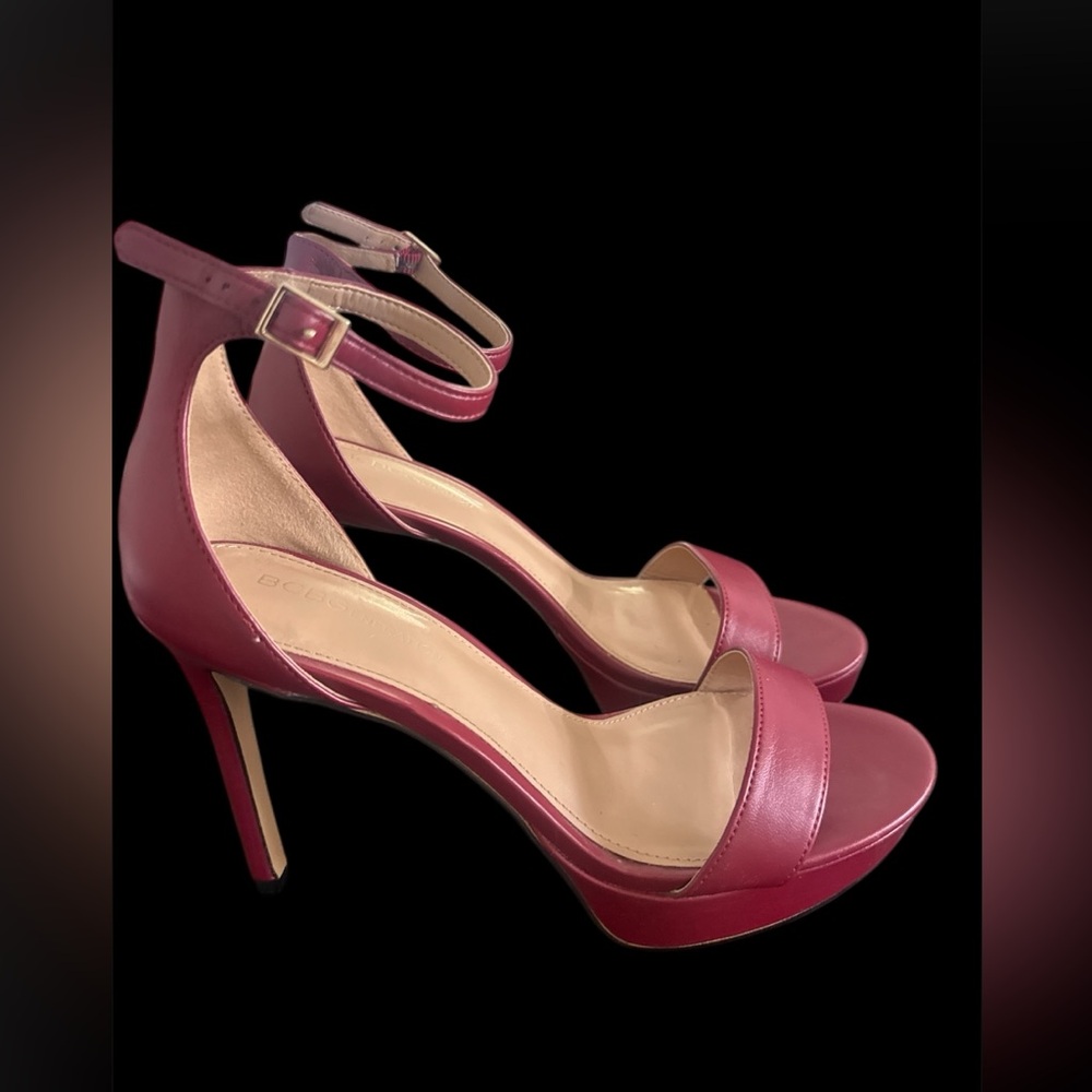The BCBGeneration Nallah is a stunning ankle-strap sandal.